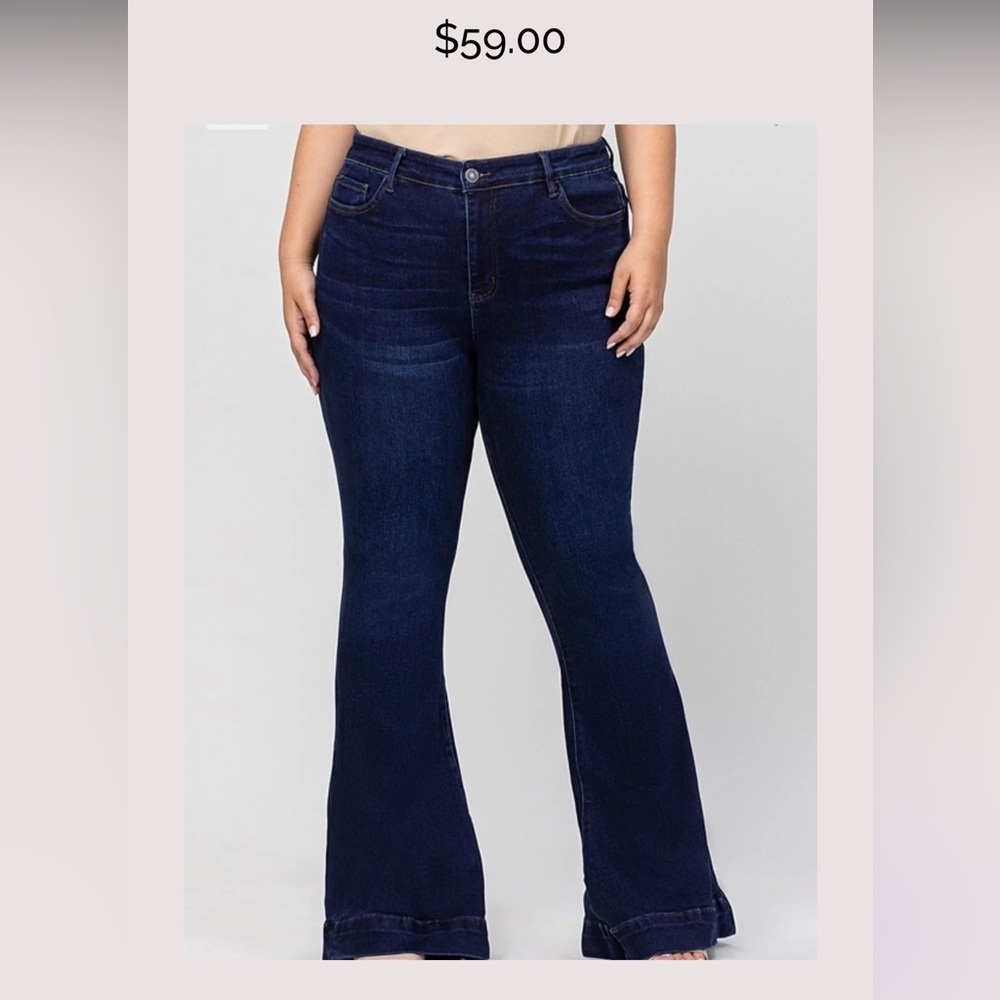 Wistful Stretch High Rise Flares - Vervet